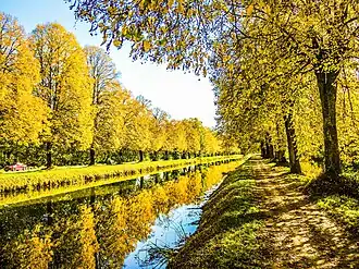 Der Canal de la Haute-Saône bei Botans
