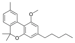 Strukturformel Cannabinolmethylether