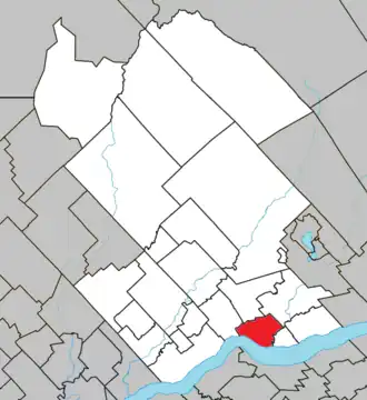 Lage in der MRC Portneuf