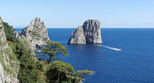Faraglioni vor Capri