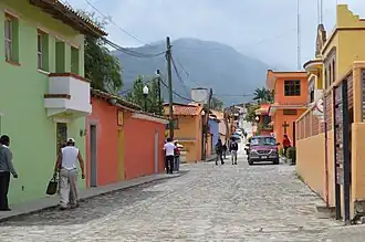 Capulálpam de Méndez – Ortsbild