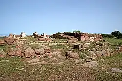 Astarte-Tempel und Plan