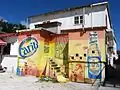 Werbung für Carib Beer in Sint Maarten