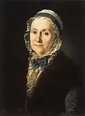 Theresa Iwanowna Schnee, Urgroßmutter des Schriftstellers Nikolai Gretch, 1777