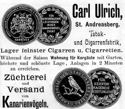 Tabak- und Cigarrenfabrik C. Ulrich[3]