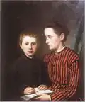 Carl und Emma Luyken Landfort, 1870