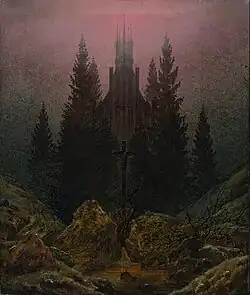 Caspar David Friedrich: Das Kreuz im Gebirge, 1812