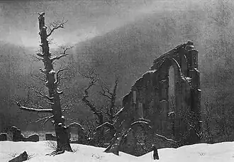 Caspar David Friedrich: Der Winter, 1808