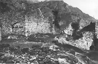 Inneres und sechseckiger Turm (Foto von Carlo Nigra)