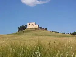 Die Ruinen der Burg Friedrichs II.