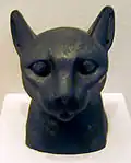 Mumienmaske einer Katze (Oriental Institute Museum at the University of Chicago)