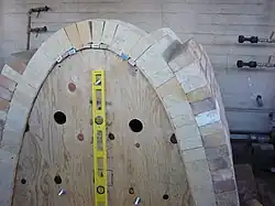 Bau eines Brennofens