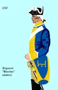 Régiment Bourbon-Cavalerie 1767 bis 1776