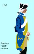Régiment de Conti cavalerie de 1767–1776