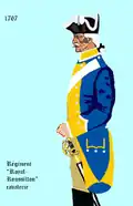 Régiment Royal-Roussillon cavalerie 1767 bis 1776