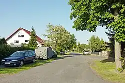 Cedernstraße, Blickrichtung Nordost