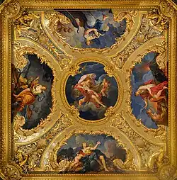 Decke im Badezimmer der Venus