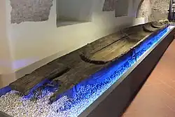 Keltischer Einbaum von Mohelnice, Tschechien