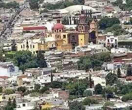 Zentrum der Stadt San Juan del Río