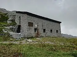 Die ehemalige Mandron Hütte, heute Studienzentrum Adamello „Julius Payer“
