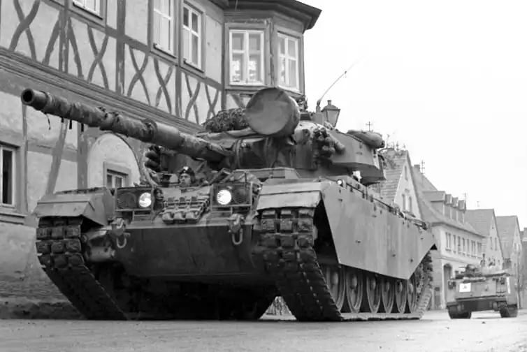 Panzer Centurion, 4 Canadian Mechanized Brigade Group, Lahr, 1973