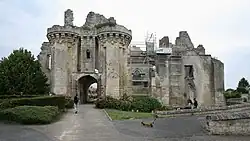 Burgruine von Berzy-le-Sec