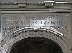 Tous les pouvoirs émanent de la Nation – Alle Mächte kommen aus der Nation, Artikel 33 der belgischen Verfassung