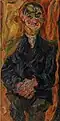 Chaim Soutine: Der Mann in Blau, um 1921, Barnes Foundation, Philadelphia