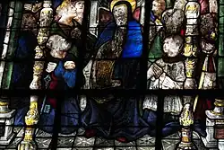 Maria mit Petrus und Jean Masure