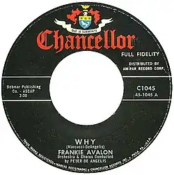 Frankie Avalon – Why