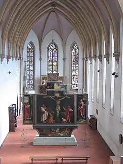 Der Isenheimer Altar von Matthias Grünewald vor dem Umbau 2012–2015