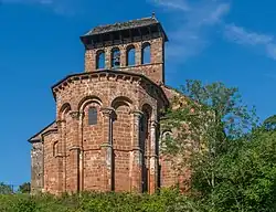 Chorhaupt und Glockengiebel