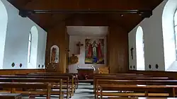 Schiff und Chor der Kapelle