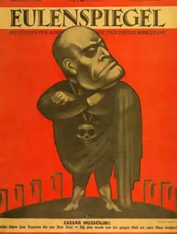 Charles Girod: Caesar Mussolini, Juli 1928