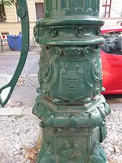 Typ „Charlottenburg“ mit Stadtwappen