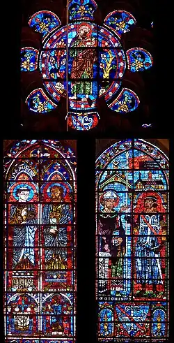 Foto eines Kirchenfensters