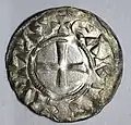 Denar aus Chartres, Eudes I. (980–1000)