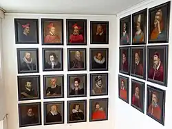 Galerie der Berühmtheiten, Ende 16. Jahrhundert bis Anfang des 17. Jahrhunderts.