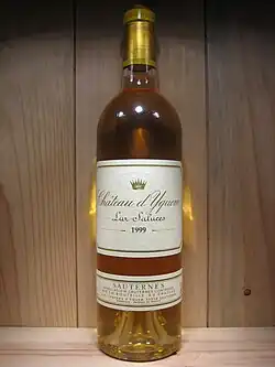 Château d’Yquem der Jahrgänge 1973 und 1999