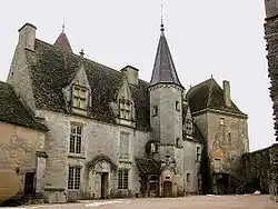 Das Große Logis samt Treppenturm und altem Logis