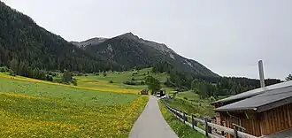 Chavagl Grond, aufgenommen von Bergün