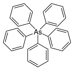 Strukturformel von Pentaphenylarsoran