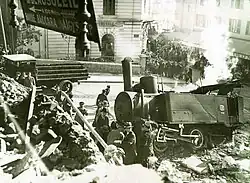 Unfall der Zahnradbahn im Jahr 1932