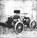 Chenard Tricycle & montierte Vorderachse (1898)