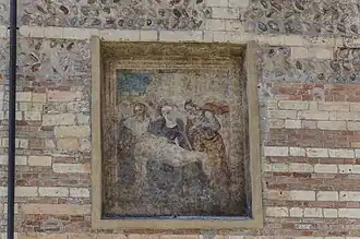 Fresko von Domenico Brusasorzi