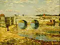 Childe Hassam: Bridge Over the Stour (1897)