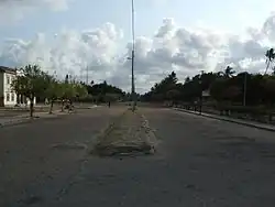 Hauptstraße in Chinde