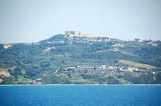 Kastro mit der Burg Chlemoutsi