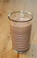 Ein Glas Chocomel