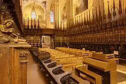 Chorgestühl, Kathedrale von Barcelona (1394–1399)